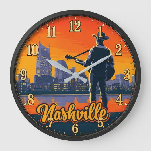 Nashville Tennessee  Grote Klok (Voorkant)