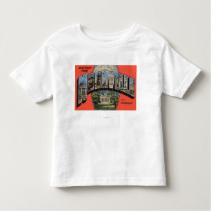 Nashville, Tennessee - Grote Letter-scènes 2 Kinder Shirts
