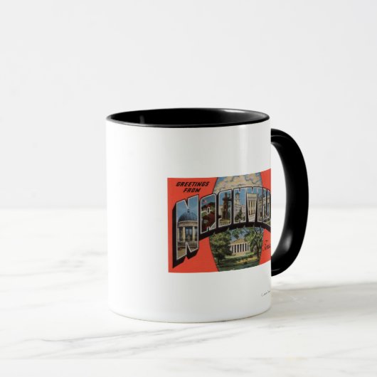 Nashville, Tennessee - Grote Letter-scènes 2 Mok (Voorkant rechts)