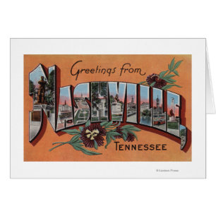 Nashville, Tennessee - Grote letterscènes