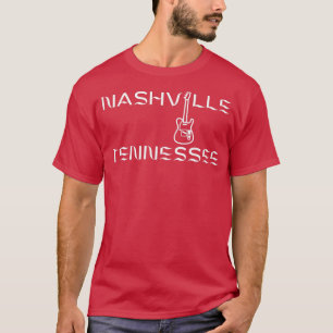 Nashville Tennessee Guitar Premium T-shirt