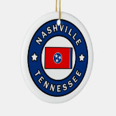 Nashville Tennessee Keramisch Ornament (Rechts)