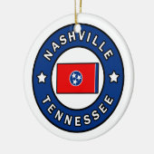 Nashville Tennessee Keramisch Ornament (Links)