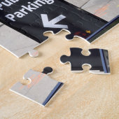 Nashville Tennessee. Kerstgroet Jigzaag Pu Legpuzzel (Zijkant)