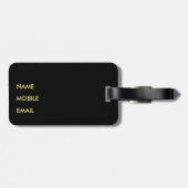 Nashville, Tennessee - Label Bag Bagagelabel (Achterkant horizontaal)