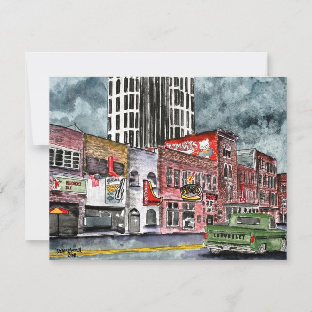 nashville tennessee land muziekhoofdkunst (Voorkant)