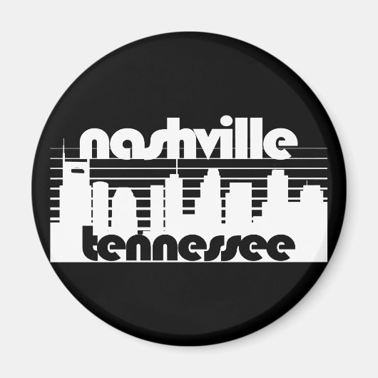 Nashville Tennessee Magneet (Voorkant)