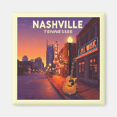  Nashville, Tennessee Magneet (Voorkant)