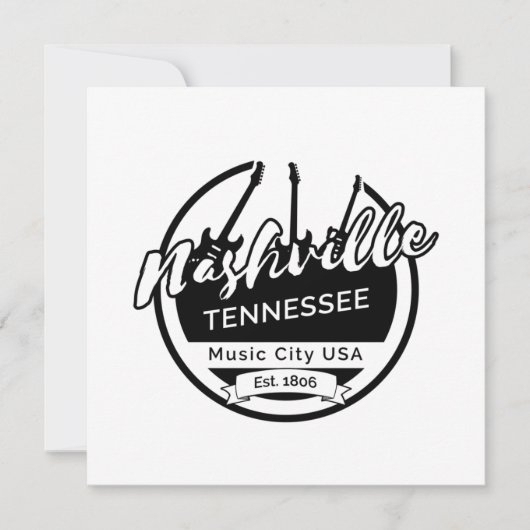 Nashville Tennessee Music City (Voorkant)