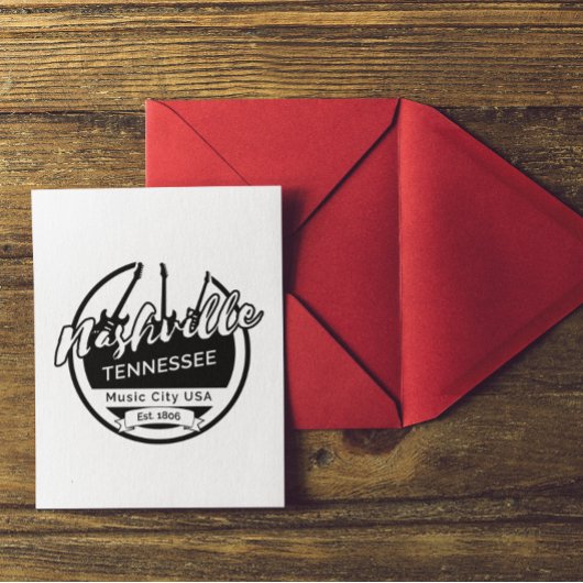 Nashville Tennessee Music City Briefkaart