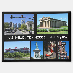 Nashville Tennessee Music City USA Magneet