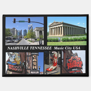 Nashville Tennessee Music City Verenigde Staten Ma Magneet