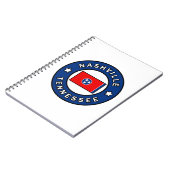 Nashville Tennessee Notitieboek (Linkerzijde)