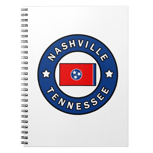 Nashville Tennessee Notitieboek (Voorkant)