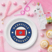 Nashville Tennessee Papieren Bordje (Feest)