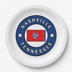 Nashville Tennessee Papieren Bordje