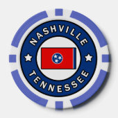 Nashville Tennessee Poker Chips (Voorkant)