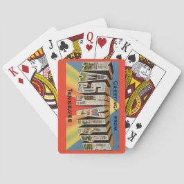 Nashville Tennessee Postcard Playing Cards Pokerkaarten