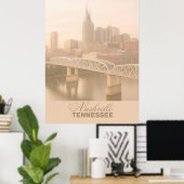 Nashville, Tennessee Poster (Thuiskantoor)
