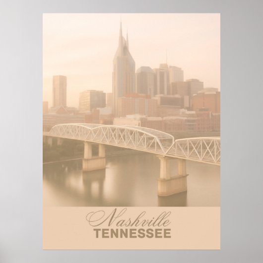 Nashville, Tennessee Poster (Voorkant)
