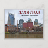 Nashville Tennessee Riverfront Feestdagenkaart (Voorkant)