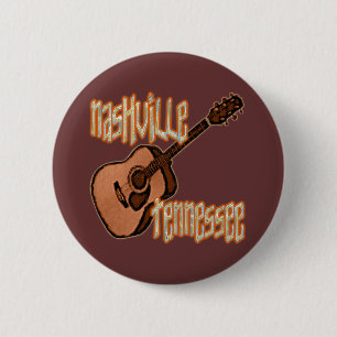 NASHVILLE TENNESSEE RONDE BUTTON 5,7 CM