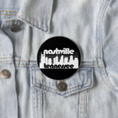 Nashville Tennessee Ronde Button 7,6 Cm (In situ)