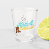 Nashville Tennessee Shot Glass Shot Glas (Voorkant)
