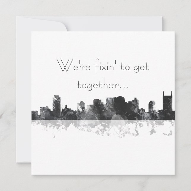 NASHVILLE, TENNESSEE SKYLINE (Voorkant)