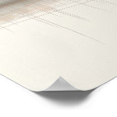 Nashville Tennessee Skyline Abstract Art Poster (Hoek)