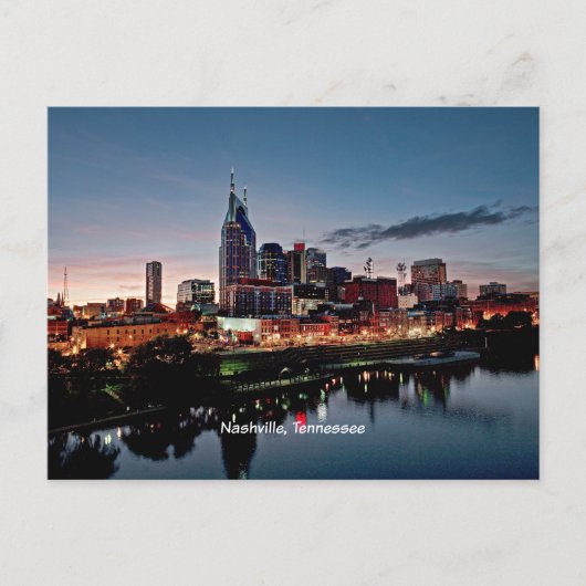 Nashville, Tennessee skyline Briefkaart (Voorkant)