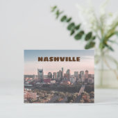 Nashville, Tennessee - skyline Briefkaart (Staand voorkant)