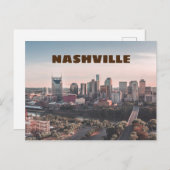 Nashville, Tennessee - skyline Briefkaart (Voorkant / Achterkant)