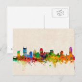 Nashville Tennessee Skyline Cityscape Briefkaart (Voorkant / Achterkant)