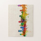 Nashville Tennessee Skyline Cityscape Legpuzzel (Verticaal)