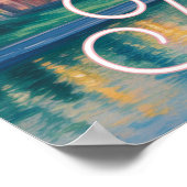 Nashville Tennessee Skyline Impressionist Poster (Hoek)