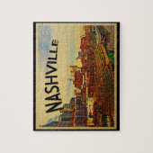 Nashville Tennessee Skyline Legpuzzel (Verticaal)