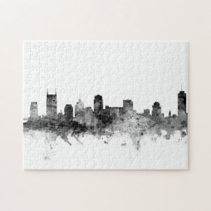 Nashville Tennessee Skyline Legpuzzel