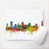 Nashville Tennessee Skyline Muismat (Met muis)