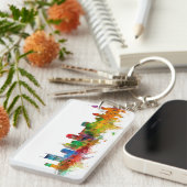 Nashville Tennessee Skyline Sleutelhanger (Voorkant Rechts)