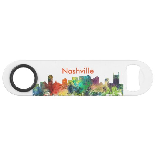 NASHVILLE, TENNESSEE SKYLINE SP - SPEED FLESSENOPENER (Voorkant (Horizontaal))