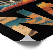 Nashville Tennessee Skyline Surrealist Print (Hoek)