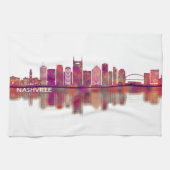 Nashville Tennessee Skyline Theedoek (Horizontaal)