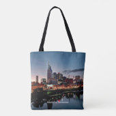 Nashville, Tennessee skyline Tote Bag (Achterkant)