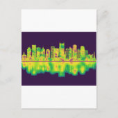 Nashville Tennessee Skyline Uitnodiging Briefkaart (Voorkant)