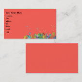 NASHVILLE, TENNESSEE SKYLINE - Visitekaartjes (Voorkant / Achterkant)