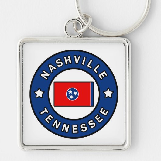 Nashville Tennessee Sleutelhanger (Voorkant)