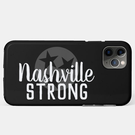NASHVILLE TENNESSEE STERK | Case-Mate iPhone CASE (Achterkant (horizontaal))