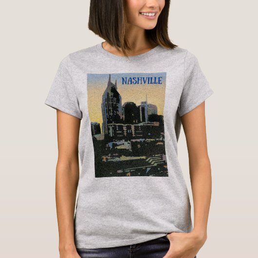 Nashville Tennessee T-shirt (Voorkant)