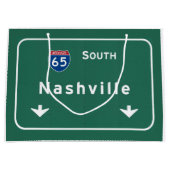 Nashville Tennessee Tn Interstate Highway Freeway Large Cadeautasje (Voorkant)